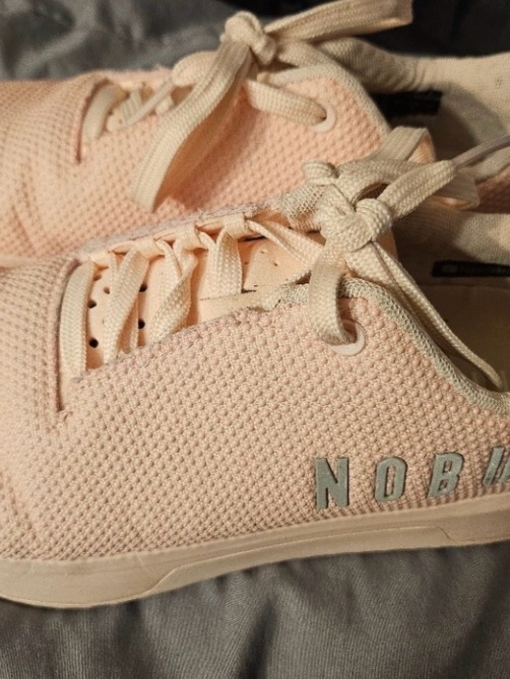 NOBULL Size 7 Women’s Light Pink Knit Trainer
